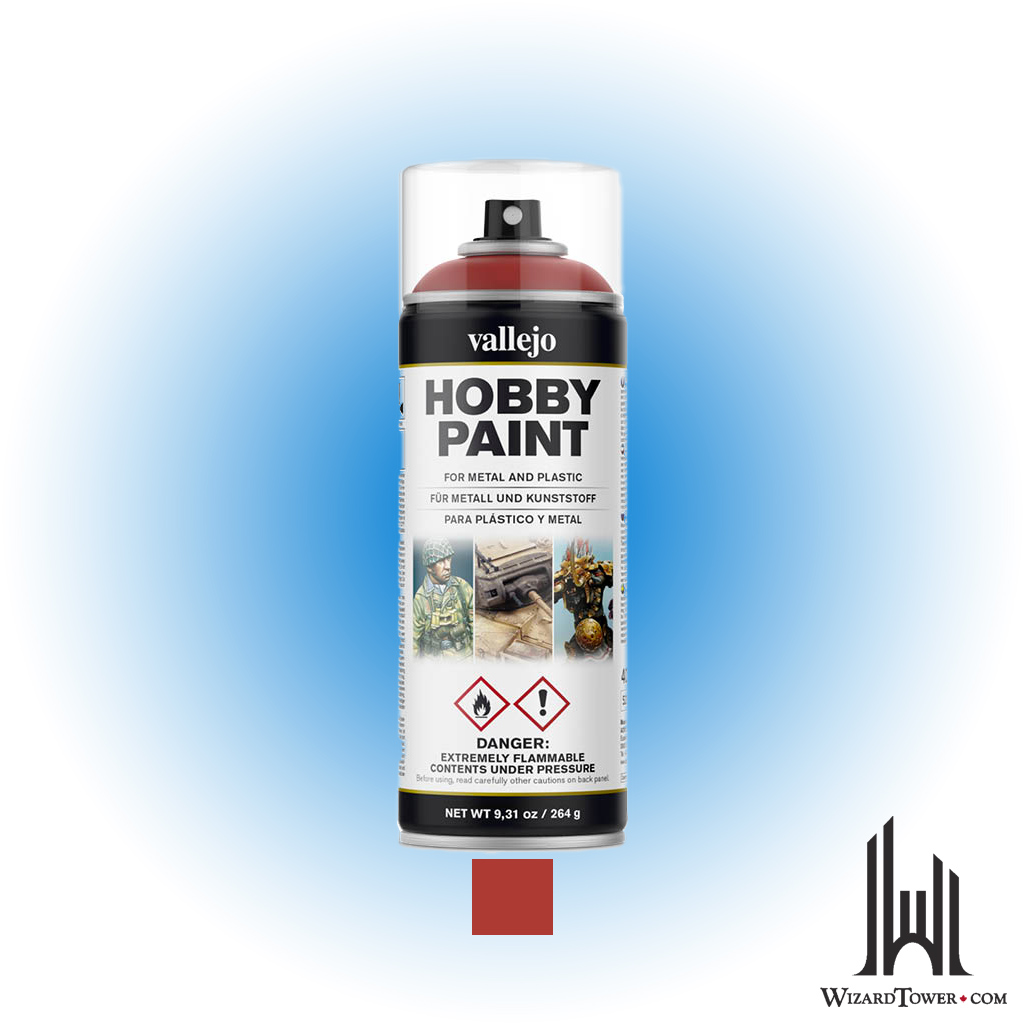 Vallejo Spray Primer Scarlet Red - 400ml